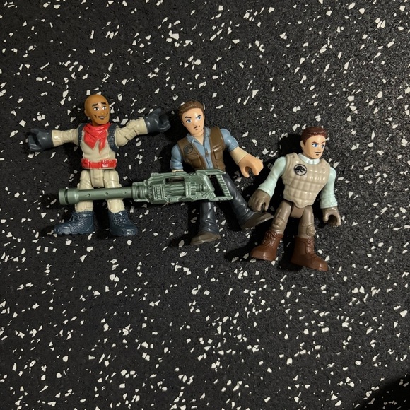 Jurassic World Other - Fisher Price Imaginext Jurassic World Lot of 3 Action Figures